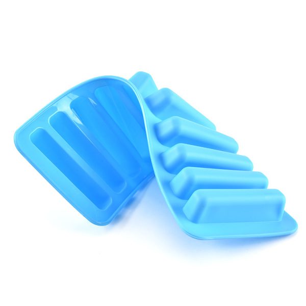 Silicone Ice Tray With Plastic Cover Cap