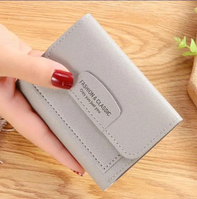 Leather women wallet