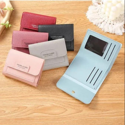 Leather women wallet