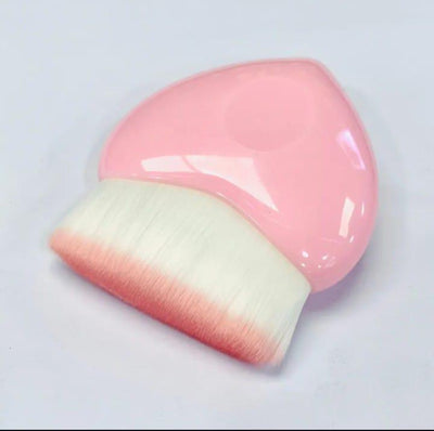 High coverage blush brush