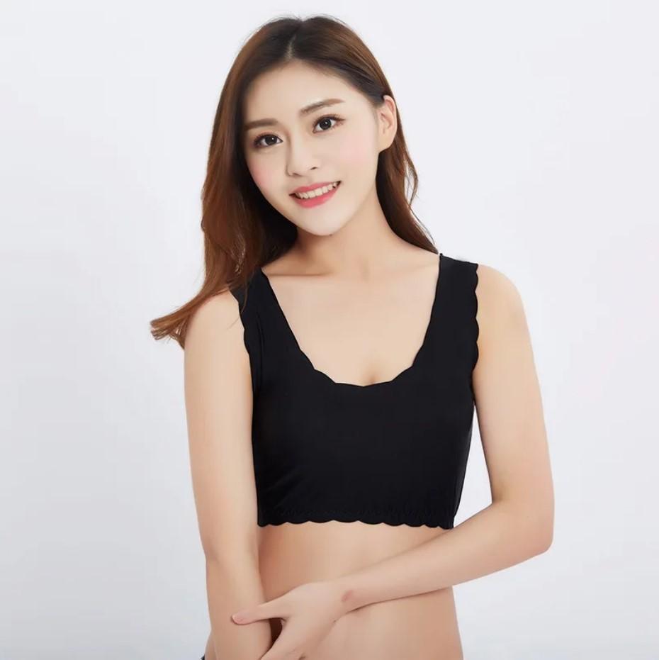 Comfortable and lightweight non-padded bra