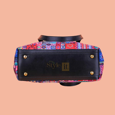 Multicolour shoulder bag