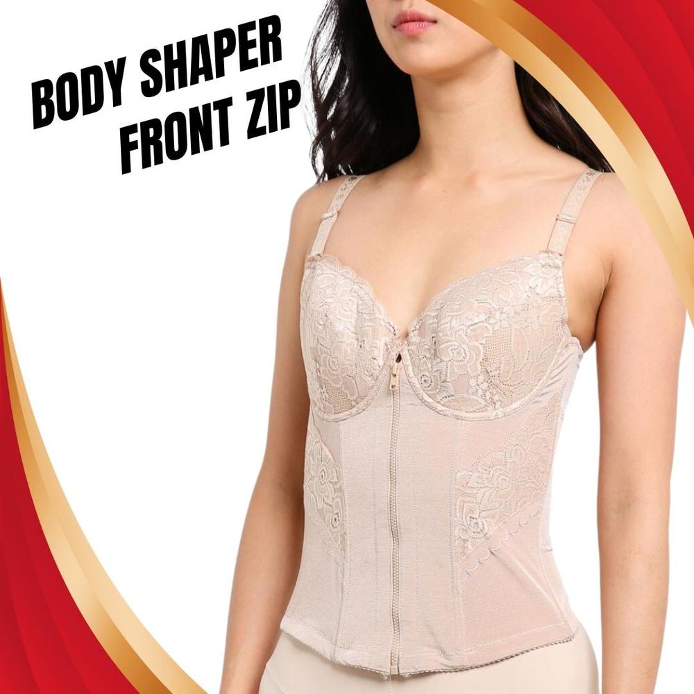 Zipper body shaper