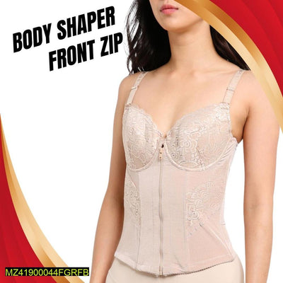 Zipper body shaper