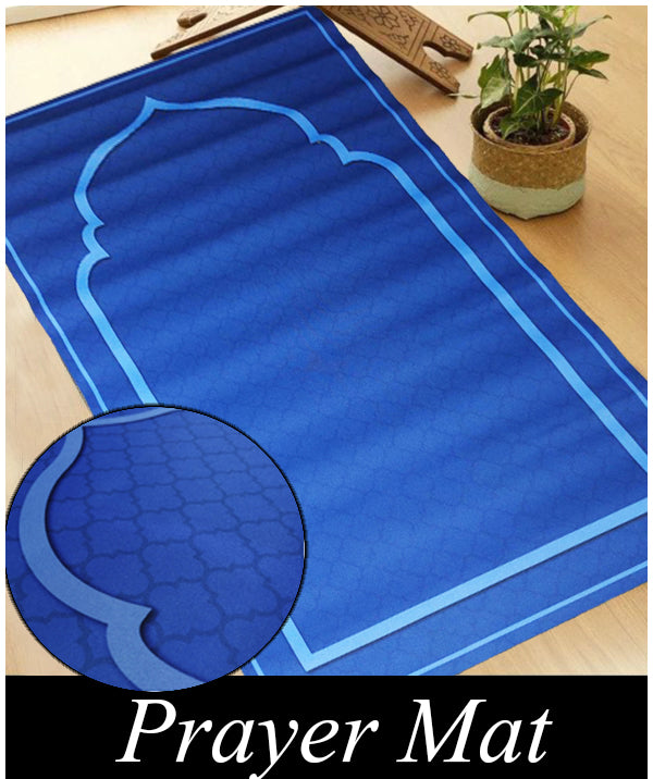 Travel Prayer Mat Janamaz Traditional Saudi Style