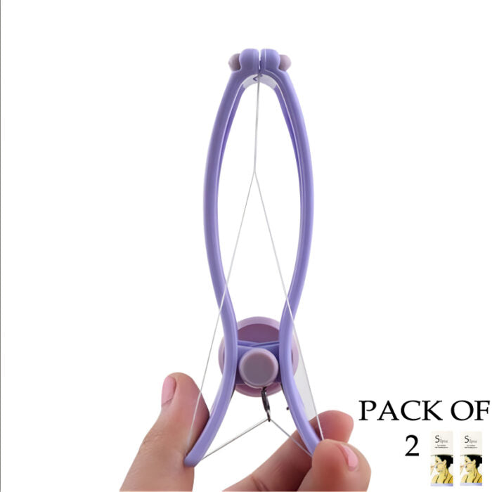 Pack Of 2 Facial Care Beauty Neck &amp; Body Hair Removal Machine With Threader Tool