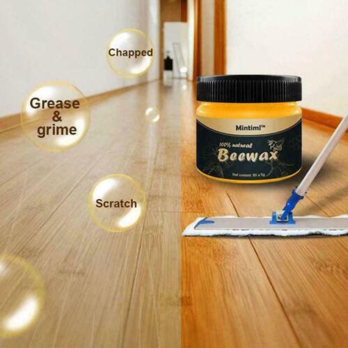 Beewax Spray (120ml) + Beewax 85g(wax) + Sponge Beeswax Furniture Polish And Cleaner