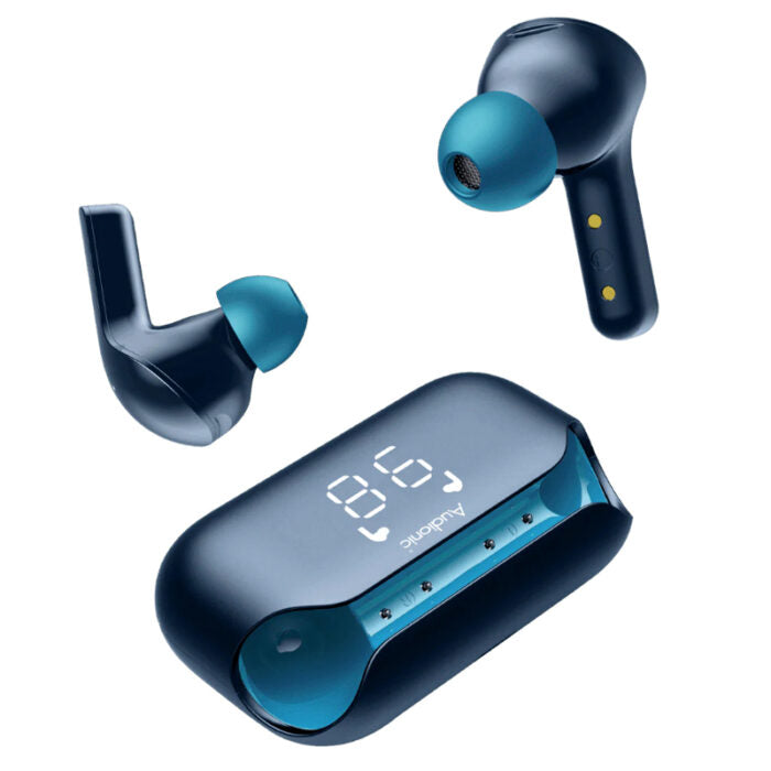 AirBud 400 Pro Wireless Earbuds With AI-Powered Pure Bass Smart ENC Call Noise Cancellation And LED Display