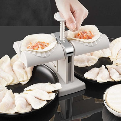 Dumpling And Samosa Maker Double Header, Automatic