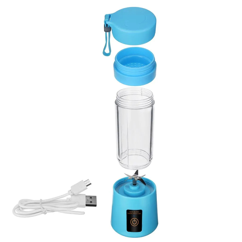 6 Blades Electric Blender Mini Portable Juicer Usb