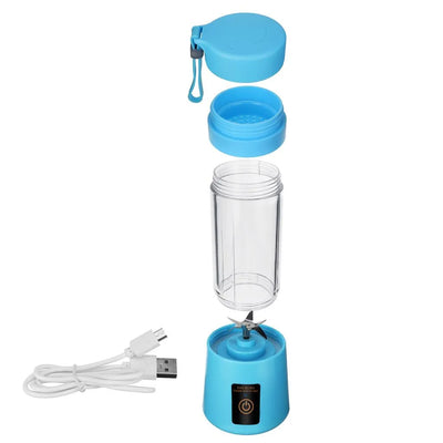 6 Blades Electric Blender Mini Portable Juicer Usb