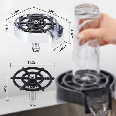 Glass Washer – Glass Washer For Kitchen – Glass Rinser Cup Bottle Washer