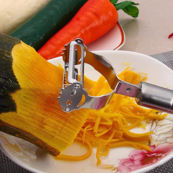 High Quality Stainless Steel Potato Cucumber Carrot Grater Julienne Peeler