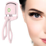 Compact and Rechargeable Mini Electric Eyelash Curler for Quick Long-Lasting Curling Ideal Tool for Women