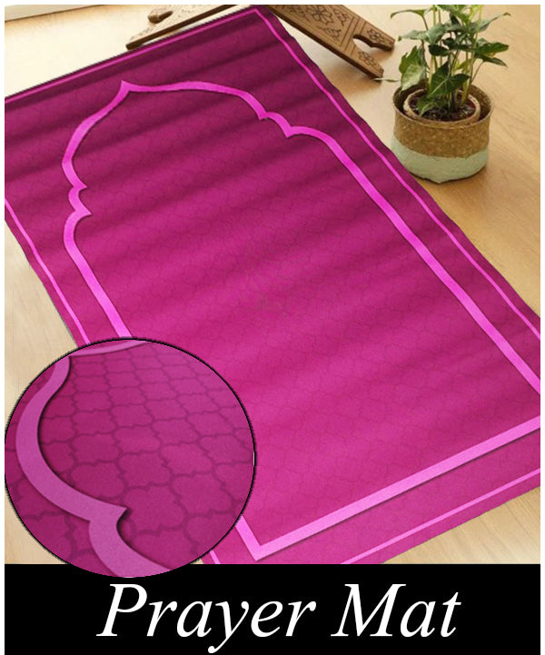 Travel Prayer Mat Janamaz Traditional Saudi Style