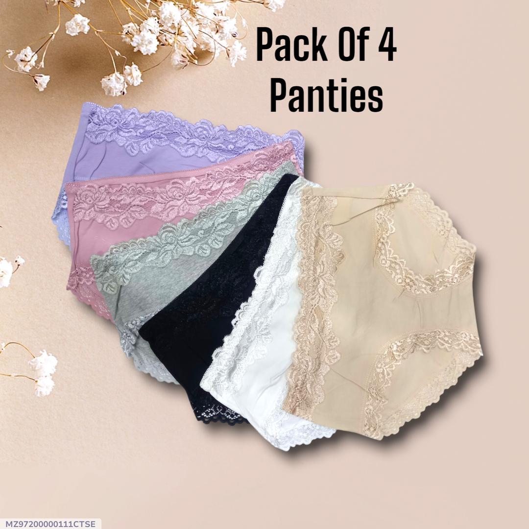 Comfortable panties pack of 4