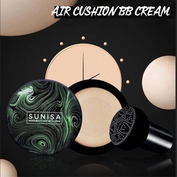 Sunisa Foundation 3 In 1 Air Cushion Bb And Cc Cream Foundation Waterproof Mushroom Head Air Cushion Bb Cream Liquid Foundations Cc Cream