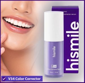 Teeth Brightening Hismiles V34 Colour Corrector Serum 30ml