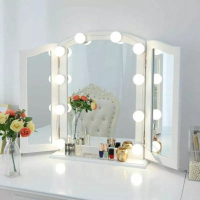 Vanity Mirror Lights – Usb Vanity Lights Makeup Lighting 10 Light Bulbs